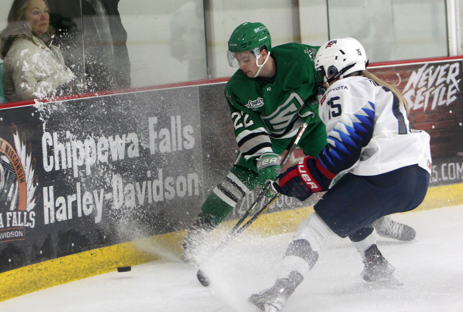 U.S. Women's Olympic National Team vs Chippewa Steel 12-6-21